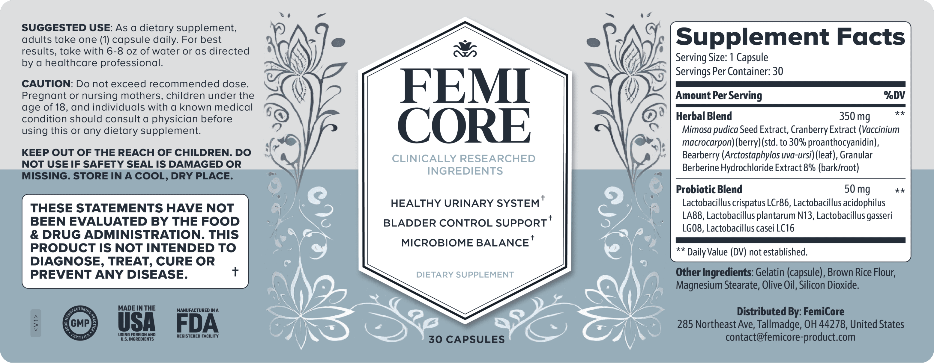 FemiCore Lebel